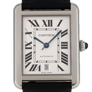 Cartier Tank Solo XL WSTA0029 Stainless Steel Automatic Watch